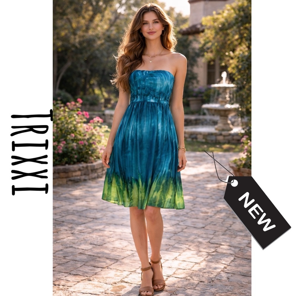 NWT Trixxi Strapless dress 